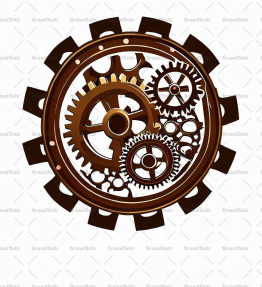 Steampunk Zahnräder